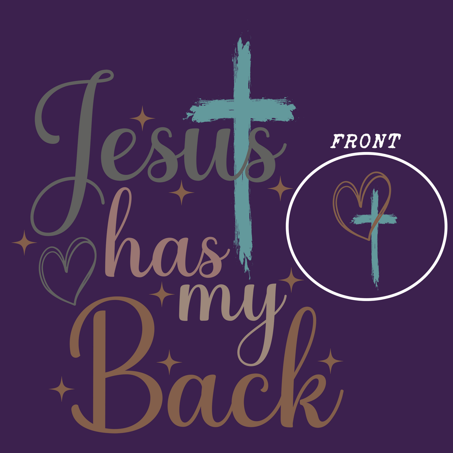 JESUS HAS MY BACK
