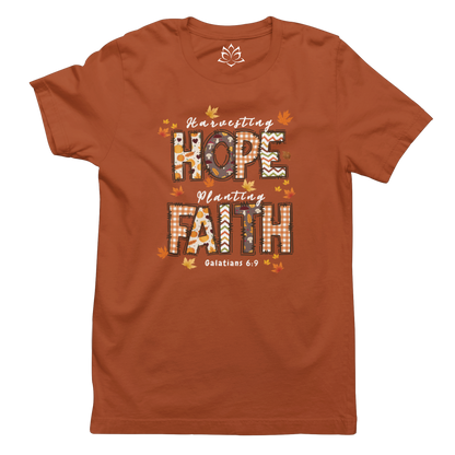 HARVESTING HOPE. PLANTING FAITH