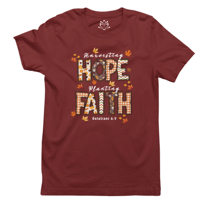 HARVESTING HOPE. PLANTING FAITH
