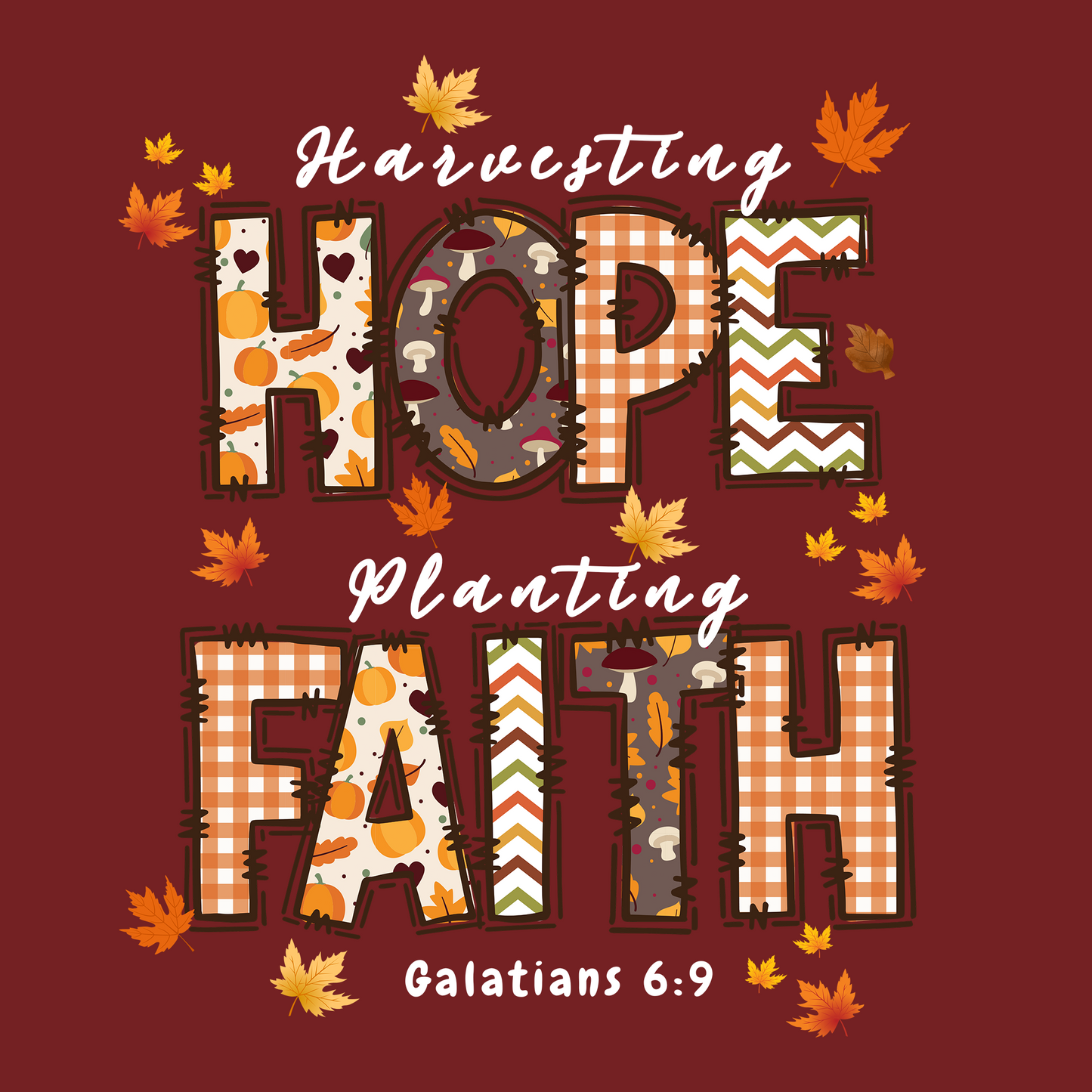 HARVESTING HOPE. PLANTING FAITH