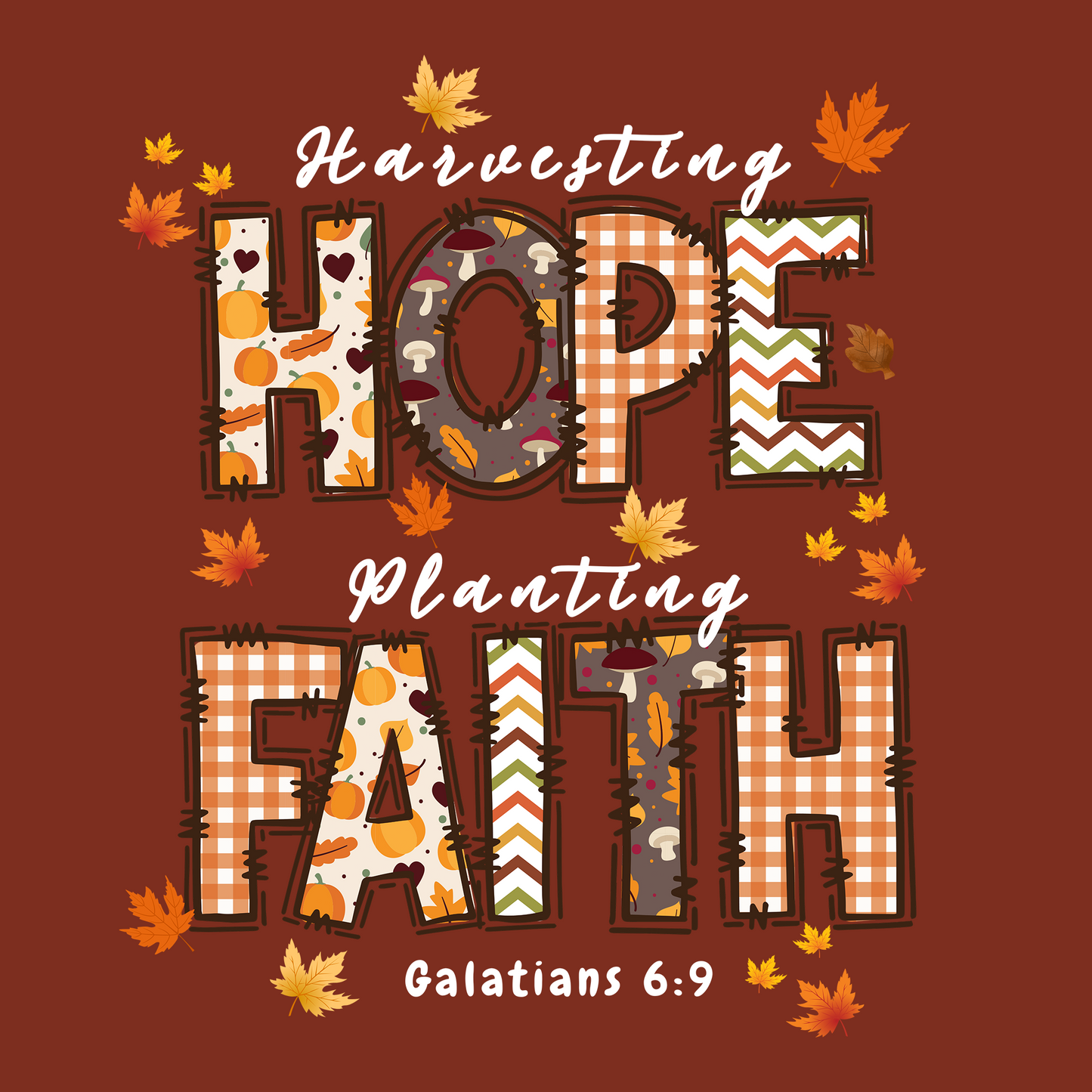 HARVESTING HOPE. PLANTING FAITH